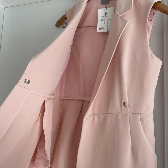 ASOS sleeveless Tux Dress - Picture 4 of 8